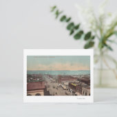 Carte Postale Everett, WAView de Hewitt Ave.Everett, WA (Debout devant)