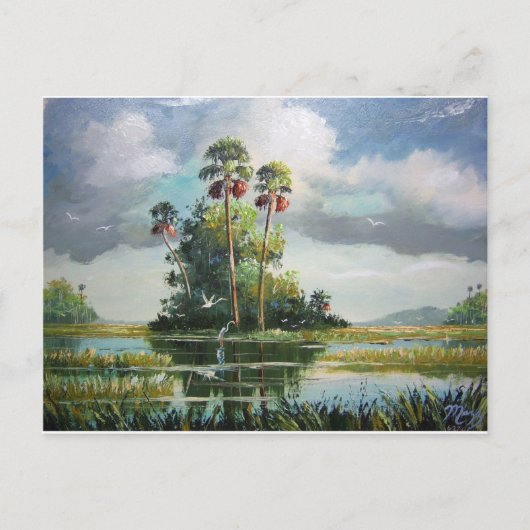 Carte Postale Everglades Art (Devant)