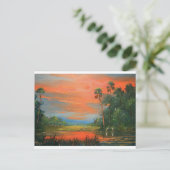 Carte Postale Everglades Fire Sky (Debout devant)