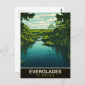 Carte Postale Everglades, Floride, Voyage (Devant / Derrière)