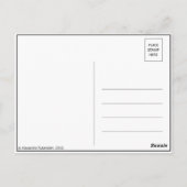 Carte Postale Évier (Dos)
