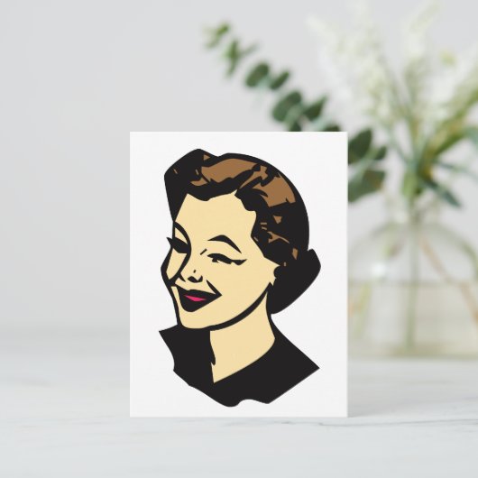 Carte Postale Évier (Debout devant)