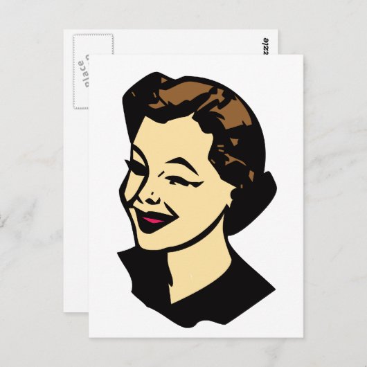 Carte Postale Évier (Devant / Derrière)