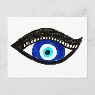 Carte Postale Evil eye