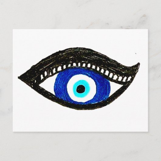 Carte Postale Evil eye (Devant)