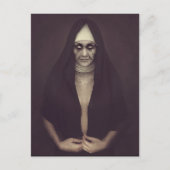 Carte postale Evil Nun Halloween (Devant)
