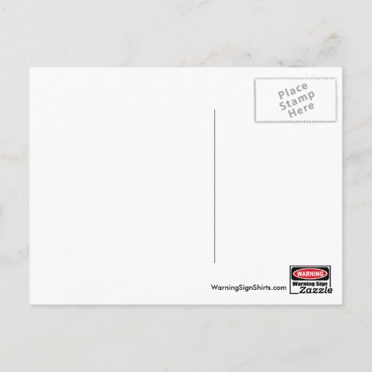 Carte postale EVIL TWIN (Dos)