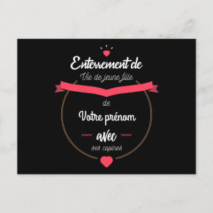 Carte Postale EVJF de "votre prénom" avec ses copines