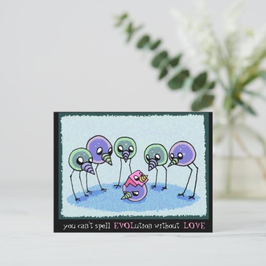 Carte Postale EVOLution (Debout devant)