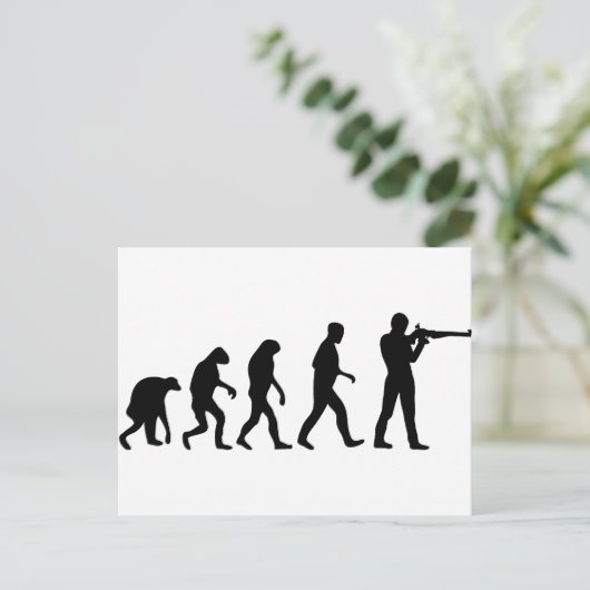 Carte Postale évolution (Debout devant)