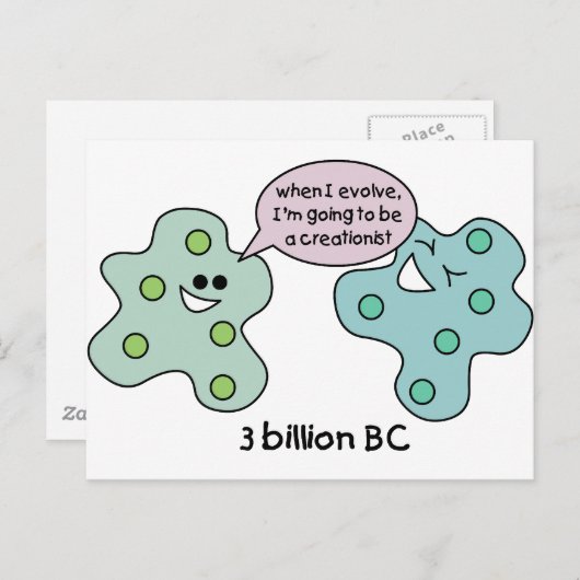 Carte Postale Évolution (Devant / Derrière)