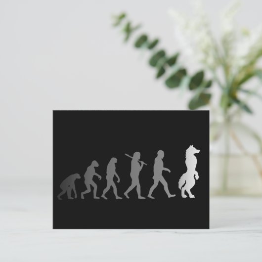 Carte Postale Évolution (Debout devant)