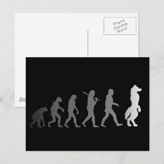Carte Postale Évolution (Devant / Derrière)