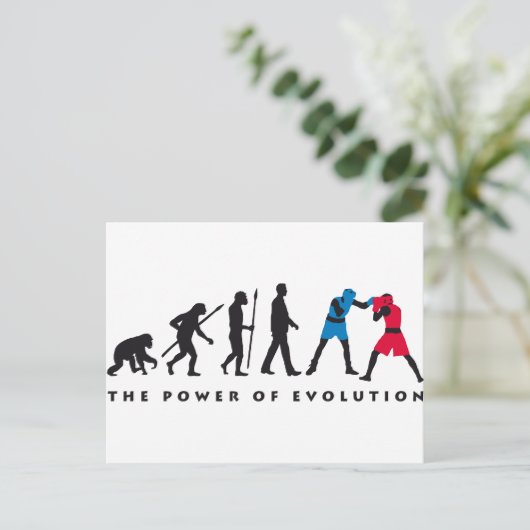 Carte Postale evolution (Debout devant)