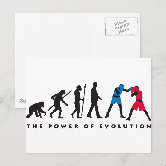 Carte Postale evolution (Devant / Derrière)