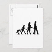 Carte Postale Evolution_8 humain (Devant / Derrière)