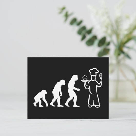 Carte Postale Évolution Baker (Debout devant)