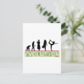 Carte Postale Evolution Cadeau Yoga (Debout devant)