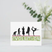 Carte Postale Evolution Cadeau Yoga (Debout devant)