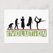 Carte Postale Evolution Cadeau Yoga (Devant)