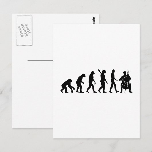 Carte Postale Évolution Cello (Devant / Derrière)