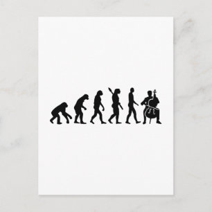Carte Postale Évolution Cello