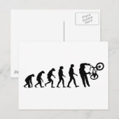 Carte Postale Évolution de BMX (Devant / Derrière)