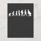 Carte Postale Evolution De Cellist Funny Cello Lover Cadeau (Devant)
