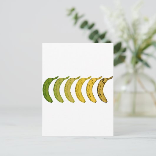 Carte Postale Évolution de la banane (Debout devant)