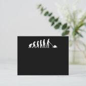 Carte Postale Évolution de la puissance de la pelouse de jardine (Debout devant)