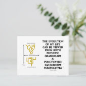 Carte Postale Évolution De Ma Vie Phyltc Grdlism Punctd Equlbra (Debout devant)