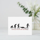 Carte Postale Évolution de Zombie (Debout devant)