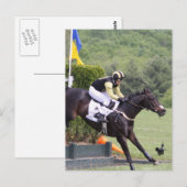 Carte postale Évolution des chevaux (Devant / Derrière)