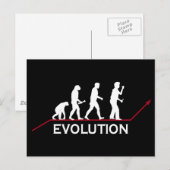 Carte Postale Évolution des fléchettes (Devant / Derrière)