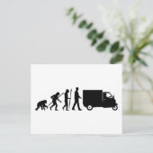 Carte Postale Evolution des mini téléporteurs (Debout devant)