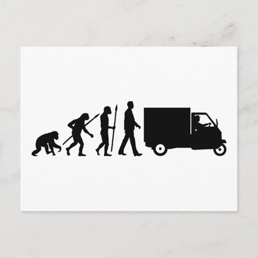 Carte Postale Evolution des mini téléporteurs (Devant)