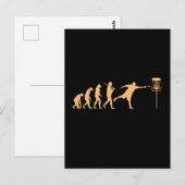 Carte Postale Évolution du Disc Golf (Devant / Derrière)