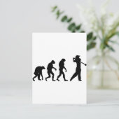Carte Postale évolution du golf (Debout devant)