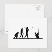 Carte Postale évolution du golf (Devant / Derrière)