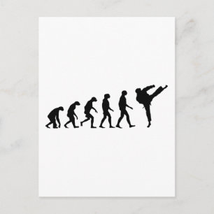 Carte Postale Évolution du karaté
