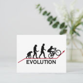Carte Postale Évolution du VTT (Debout devant)