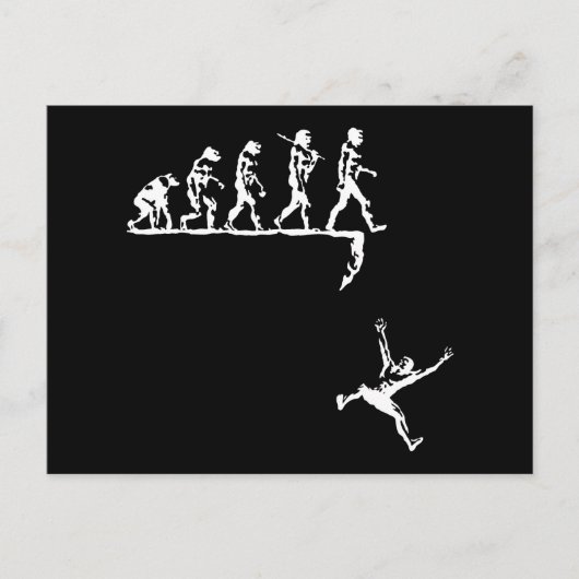 Carte Postale Évolution et destin (Devant)