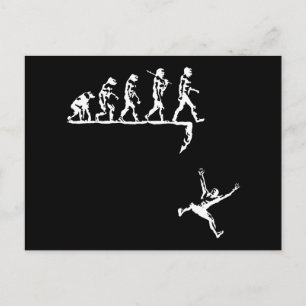 Carte Postale Évolution et destination