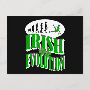Carte Postale Évolution irlandaise