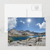 Carte Postale Evolution Lake Panorama - sentier John Muir (Devant / Derrière)