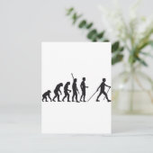 Carte Postale évolution marche nordique (Debout devant)