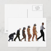 Carte Postale Évolution Obama (Devant / Derrière)