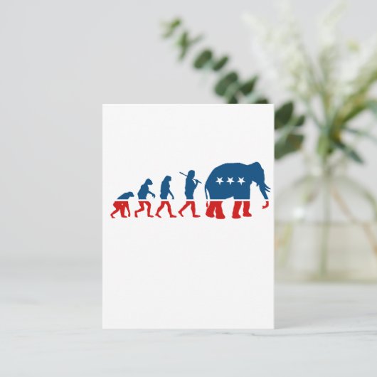 CARTE POSTALE ÉVOLUTION RÉPUBLICAINE (Debout devant)