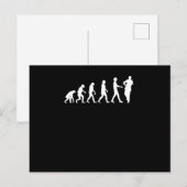Carte Postale Évolution violoniste (Devant / Derrière)