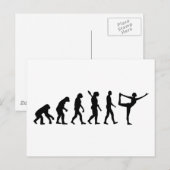 Carte Postale Evolution Yoga (Devant / Derrière)